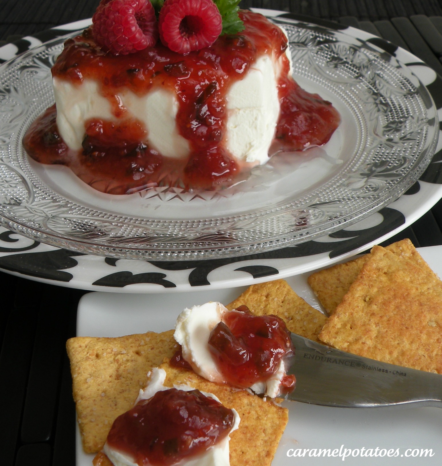 raspberry cream cheese spread