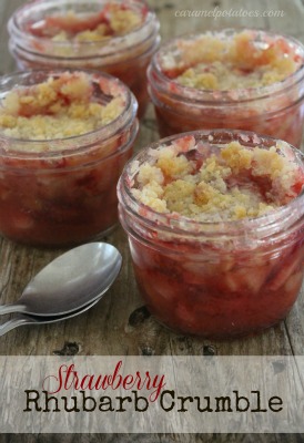 Strawberry Rhubarb Crumble