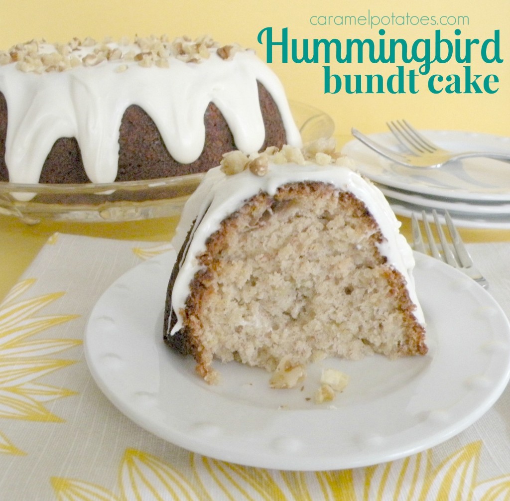 Caramel Potatoes » Hummingbird Bundt Cake