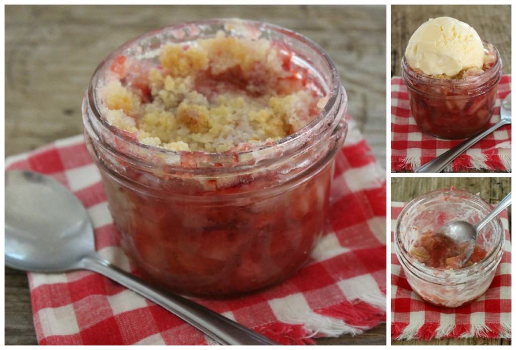 Strawberry Rhubarb Crumble