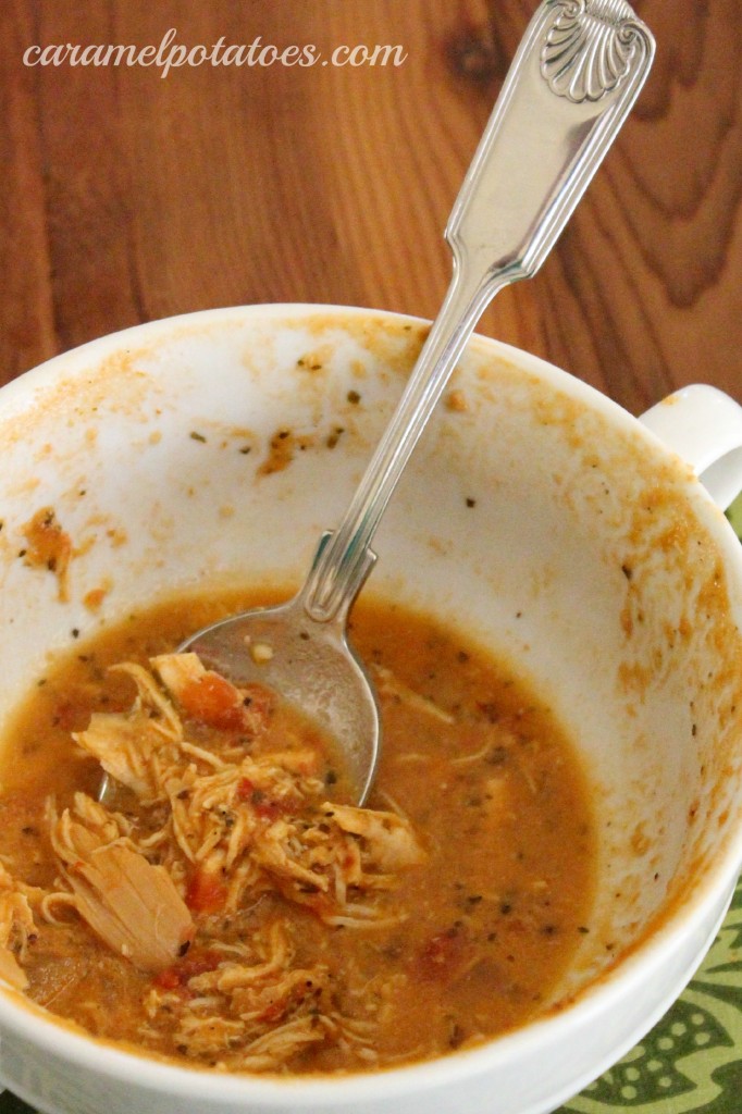 Creamy Italian Chicken Tomato Soup - Good to the last Bite!