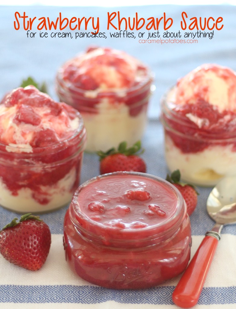Strawberry Rhubarb Sauce